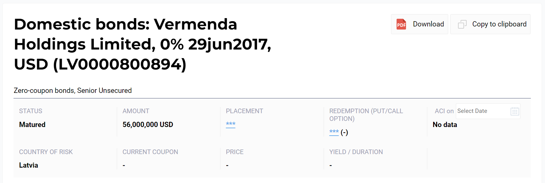 Скриншот с сайта&nbsp;cbonds.com